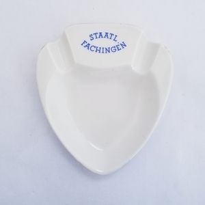 Vtg "Staatl Fachingen" advertisement ceramic dish